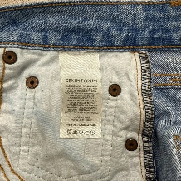 Denim Forum Joni High Rise Loose Jeans Size 23 Aritzia #81771 - Picture 7 of 11